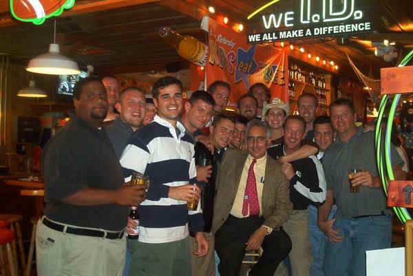 BR Squad before getting kicked out of Hooters.